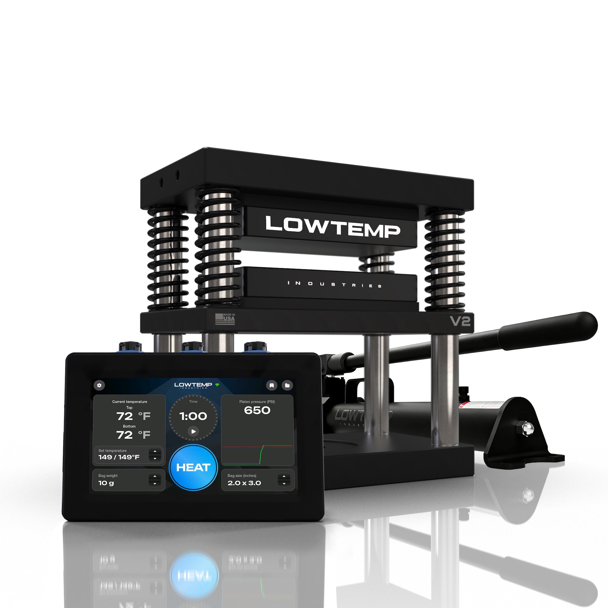 Lowtemp V2 Rosin Press